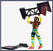 Kofi Kingston from WWE - Wrekkin' manufactured by Mattel [Loose]
