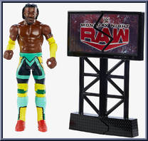 Kofi Kingston from WWE - Wrekkin' manufactured by Mattel [Loose]