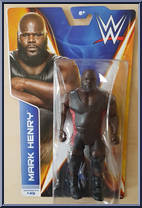 Mark Henry from WWE - Series  43 manufactured by Mattel [Front]