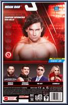 Noam Dar from WWE - Series 129 manufactured by Mattel [Back]