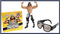 Macho Man Randy Savage (DVD) from WWE - Ultimate Fan Pack manufactured by Mattel [Loose]