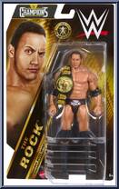 Rock from WWE - Champions manufactured by Mattel [Front]