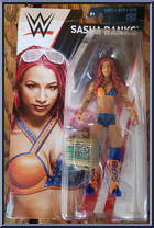 Sasha Banks (Money in the Bank Briefcase) (Chase) from WWE - Series  80 manufactured by Mattel [Front]