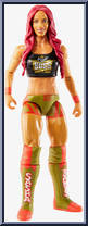 Sasha Banks from WWE - Series  88 manufactured by Mattel [Loose]