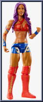 Sasha Banks from WWE - Series  96 manufactured by Mattel [Loose]