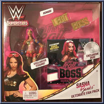 Sasha Banks (DVD) from WWE - Ultimate Fan Pack manufactured by Mattel [Front]