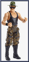 Sgt. Slaughter (Flashback) from WWE - Series  69 manufactured by Mattel [Loose]
