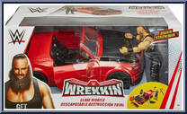 Slam Mobile (with Braun Strowman) from WWE - Wrekkin' manufactured by Mattel [Front]