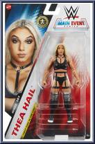 Thea Hall (Black Top) from WWE - Series 151 manufactured by Mattel [Front]