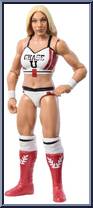 Thea Hall (White Top) from WWE - Series 151 manufactured by Mattel [Loose]