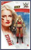 Toni Storm (Red Clothes) (Chase) from WWE - Series 117 manufactured by Mattel [Front]