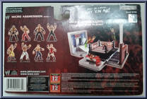 Kane / Undertaker / Chris Benoit from WWE Micro Aggression - Series  1 manufactured by Jakks Pacific [Back]