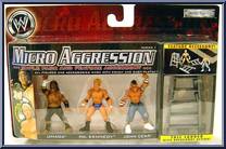 Umaga / Mr. Kennedy / John Cena from WWE Micro Aggression - Series  7 manufactured by Jakks Pacific [Front]