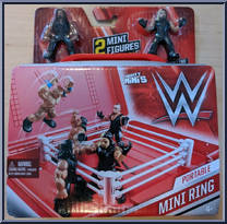 Portable Mini Ring from WWE Mighty Minis - Accessories manufactured by Mattel [Front]