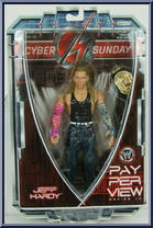 Jeff Hardy from WWE Pay Per View - Series 14 - Cyber Sunday manufactured by Jakks Pacific [Front]