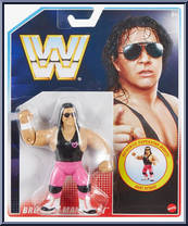 Bret "Hit-Man" Hart from WWE Retro Series - Series 12 manufactured by Mattel [Front]