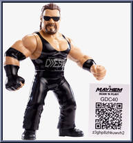 Diesel from WWE Retro Series - Series 10 manufactured by Mattel [Loose]