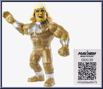 Goldust from WWE Retro Series - Series  9 manufactured by Mattel [Loose]