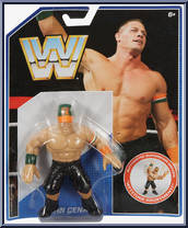 John Cena from WWE Retro Series - Series  1 manufactured by Mattel [Front]
