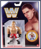 Shawn Michaels from WWE Retro Series - Series 16 manufactured by Mattel [Front]