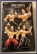 Rey Mysterio from WWE Ring Giants - Series  8 manufactured by Jakks Pacific [Back]