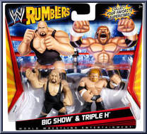 Big Show / Triple H from WWE Rumblers - 2-Packs manufactured by Mattel [Front]