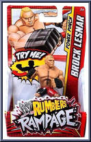 Brock Lesnar (Power Punch) from WWE Rumblers - Rampage manufactured by Mattel [Front]