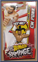 CM Punk (Power Punch) from WWE Rumblers - Rampage manufactured by Mattel [Front]