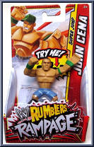 John Cena (Super Jump) from WWE Rumblers - Rampage manufactured by Mattel [Front]