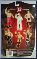 Shawn Michaels from WWE Ruthless Aggression - Series 42 manufactured by Jakks Pacific [Back]