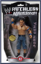 John Cena from WWE Ruthless Aggression - Series 41 manufactured by Jakks Pacific [Front]