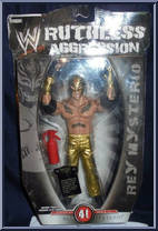 Rey Mysterio from WWE Ruthless Aggression - Series 41 manufactured by Jakks Pacific [Front]