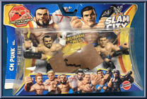 CM Punk vs. The Miz from WWE Slam City - 2-Packs manufactured by Mattel [Front]