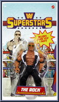 Rock from WWE Superstars - Series  5 manufactured by Mattel [Front]