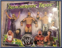 Trish Stratus / Tyson Tomko / Christian from WWE Treacherous Trios - Series  2 manufactured by Jakks Pacific [Front]