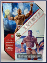 Batista from WWE Ultimate Edition - Exclusives manufactured by Mattel [Back]