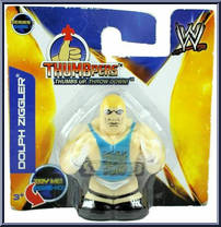 Dolph Ziggler from WWE - Thumbpers - Series 1 Carded manufactured by Wicked Cool Toys [Front]