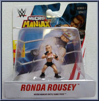 Ronda Rousey from WWE - Micro Maniax manufactured by Wicked Cool Toys [Front]