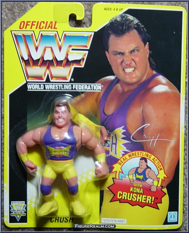 Crush - WWF - Series 7 - Hasbro Action Figure