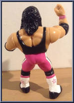 Bret Hart (Black Shirt) from WWF - Series  4 manufactured by Hasbro [Loose]