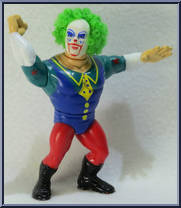 Doink the Clown from WWF - Series  9 manufactured by Hasbro [Loose]