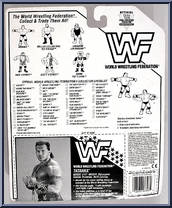 Tatanka from WWF - Series  9 manufactured by Hasbro [Back]