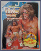 Ultimate Warrior (White Trunks) from WWF - Series  2 manufactured by Hasbro [Front]