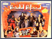 Badd Blood 4-Pack from WWF - Box Sets manufactured by Jakks Pacific [Front]