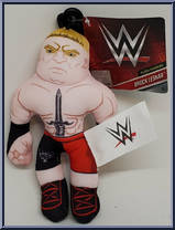 Brock Lesnar from WWF - Plush Hangers manufactured by Jakks Pacific [Front]