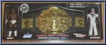 Booker T / Rey Mysterio from WWF - World Heavyweight Championship Belt manufactured by Jakks Pacific [Front]