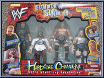 Hardcore Champions 4-Pack from WWF - Box Sets manufactured by Jakks Pacific [Front]