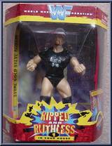 Stone Cold Steve Austin from WWF - Ripped and Ruthless - Series 1 manufactured by Jakks Pacific [Front]