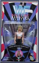 Sunny from WWF - Ringside Collection - Series 1 manufactured by Jakks Pacific [Front]
