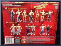 WWE Diva Melina / WWE Diva Ashley (Limited) from WWF - Exclusives manufactured by Jakks Pacific [Back]